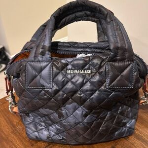 MZ Wallace small tote in camo. Mint condition.